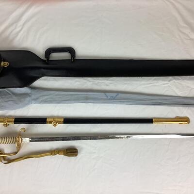 1274 Hilborn Hamburger U.S. Navy Officer Dress Sword
