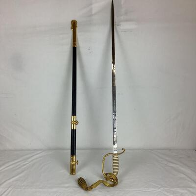 1274 Hilborn Hamburger U.S. Navy Officer Dress Sword