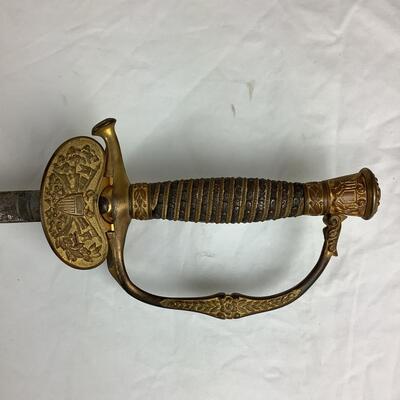 1275 Dehm & Co Baltimore MD U.S. Model 1860 Staff & Field Officers Infantry Sword