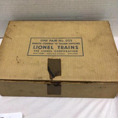 1228 Pair of Vintage Lionel No. 22 Remote Control â€œ0â€:Gauge Switches