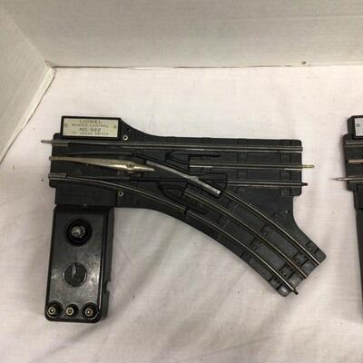 1228 Pair of Vintage Lionel No. 22 Remote Control â€œ0â€:Gauge Switches