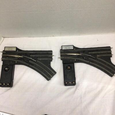 1228 Pair of Vintage Lionel No. 22 Remote Control â€œ0â€:Gauge Switches