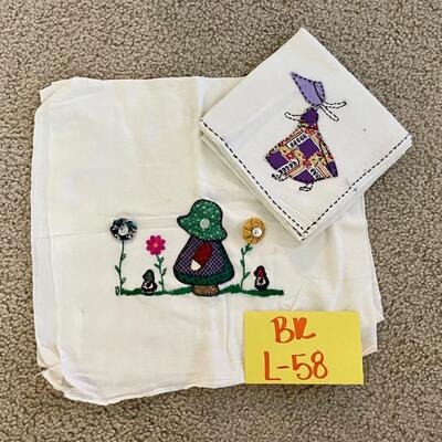 Little Bonnet Girl Hand Stitched Lot