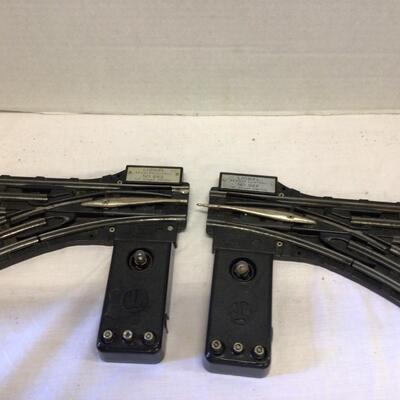 1282 Pair of Vintage Lionel No. 22 Remote Control â€œ0â€:Gauge Switches. In original box.