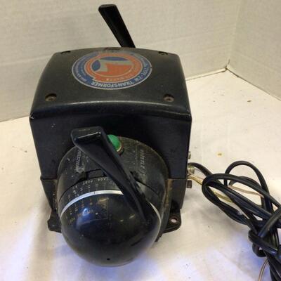 1282 Vintage Lionel Type ZW Transformer