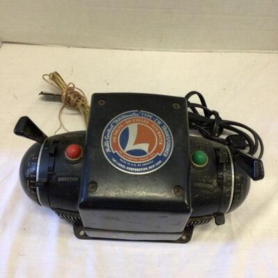 1282 Vintage Lionel Type ZW Transformer