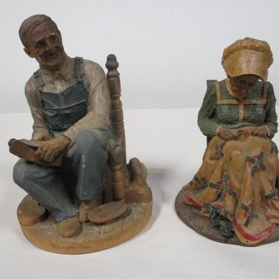 Thomas Clark Figures Yancey & Mattie