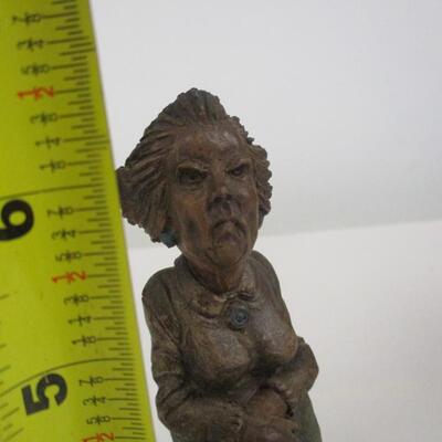 Thomas Clark Little Dad & Cat Woman Figurine