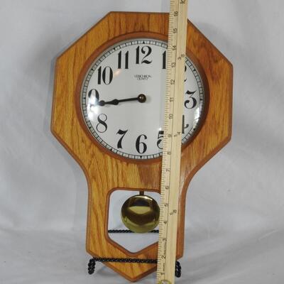 Wood Verichron Quartz Wall Clock