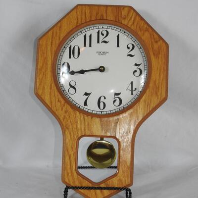 Wood Verichron Quartz Wall Clock