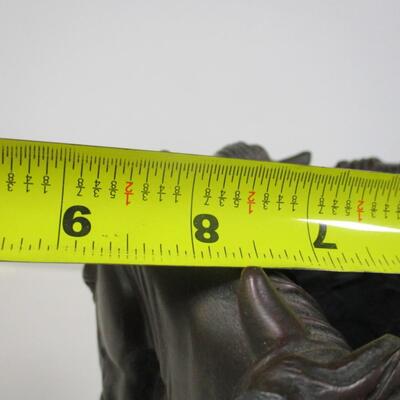 Art Deco Stallions Vase