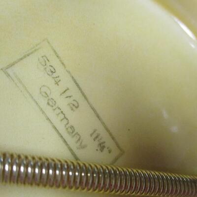 Set Of Grape Leaf Majolica Dessert Plates