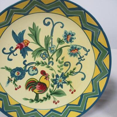 Jena Hall Collection By Oriental Accents Decorative Art Plates