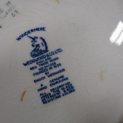 Vintage Blue & White Plates - Blue Trovi - Homer - Johnson Brothers