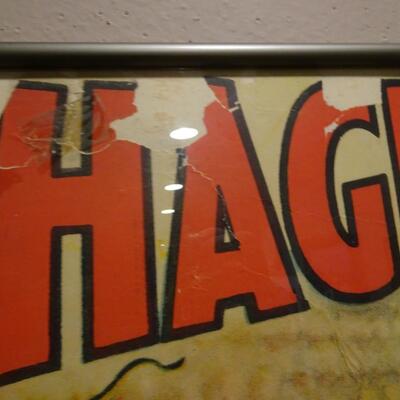 LOT 131.  HAGENBECK-WALLACE CHARIOT CIRCUS POSTER