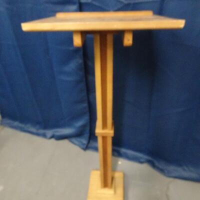 LOT 143. ROBERT SMITH BRAND STANDING LECTERN  44" TALL