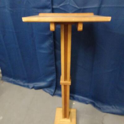 LOT 143. ROBERT SMITH BRAND STANDING LECTERN  44" TALL