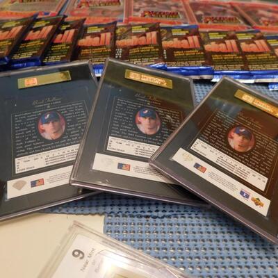 HUGE Sealed Packs / Graded Cards BASEBALL MLB Trading Cards Fred Lynn Wade Boggs +++