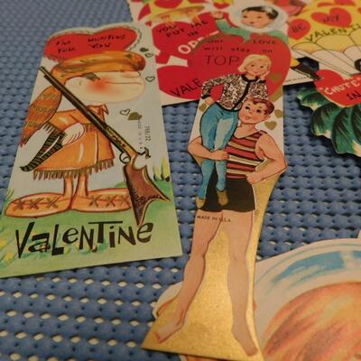 Vintage Valentines Day Greeting Card Lot PLUS RARE McDonalds Cards Near Mint