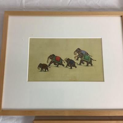 1295 Collection of Hand Painted Miniature India Paintings