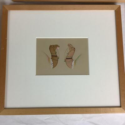 1295 Collection of Hand Painted Miniature India Paintings