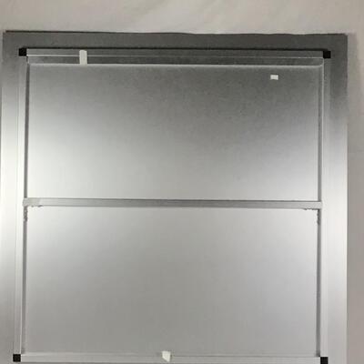 1258 Large Black and White Photograph of Forest on Aluminum