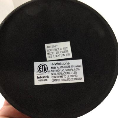 1259 Small Bronze Colored Desk Lamp