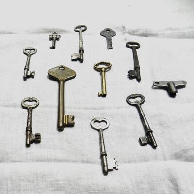 SKELETEN AND VINTAGE KEYS