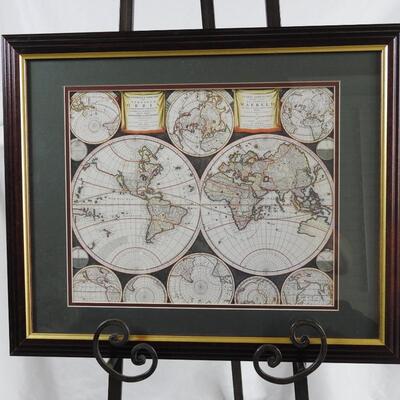 Framed Maps Print