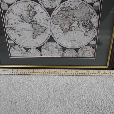 Framed Maps Print