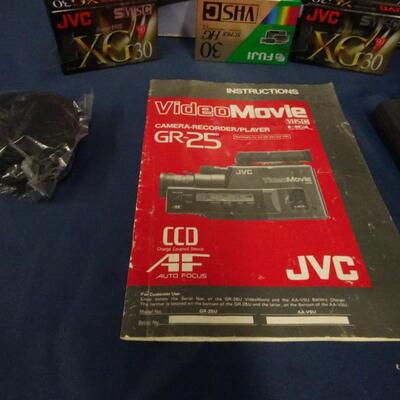 LOT 204. JVC MOVIE CAMERA