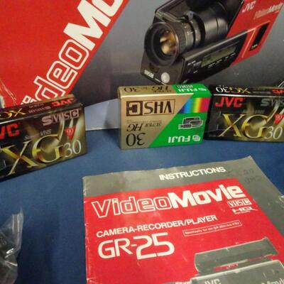 LOT 204. JVC MOVIE CAMERA