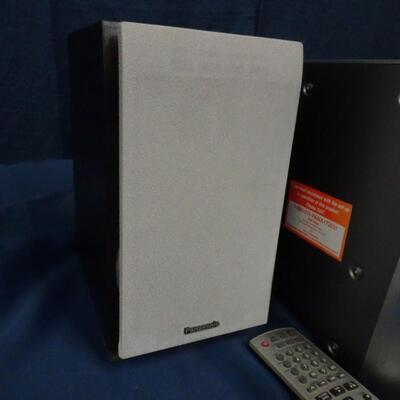 LOT 205. PANASONIC BOOK SHELF STEREO