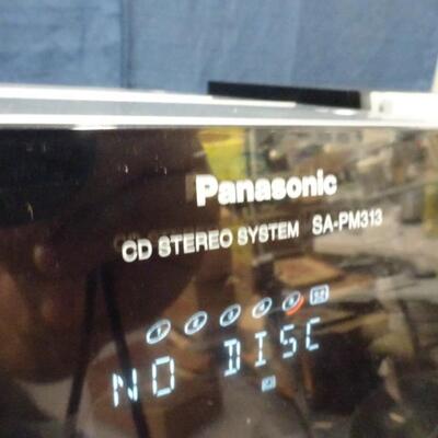 LOT 205. PANASONIC BOOK SHELF STEREO