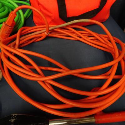 LOT 226  EXTENSION CORDS AND CAR CLUB