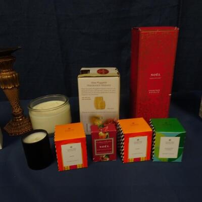 LOT 235 SCENT DIFFUSER AND CANDLES