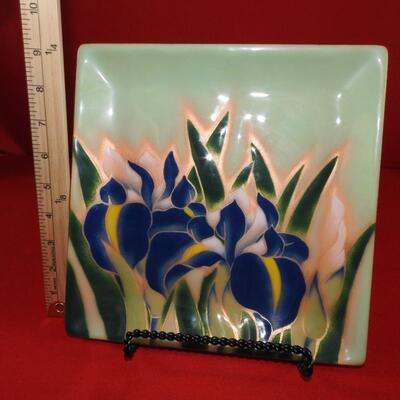 Floral Andoâ€s CloisonnÃ© Platter