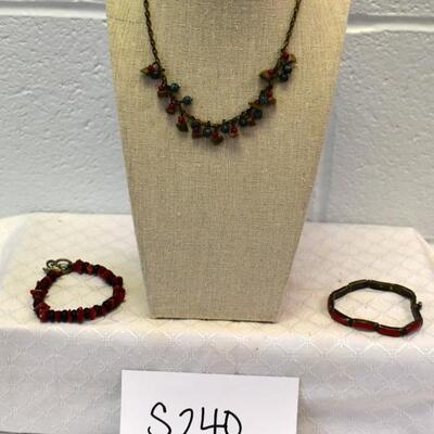 Red Jewelry Lot