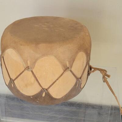 Lot 30: Native American Pueblo Handmade Drum