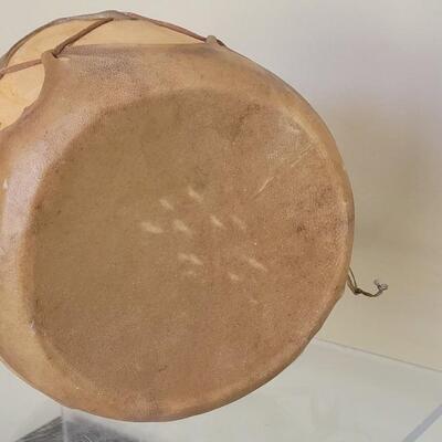 Lot 30: Native American Pueblo Handmade Drum