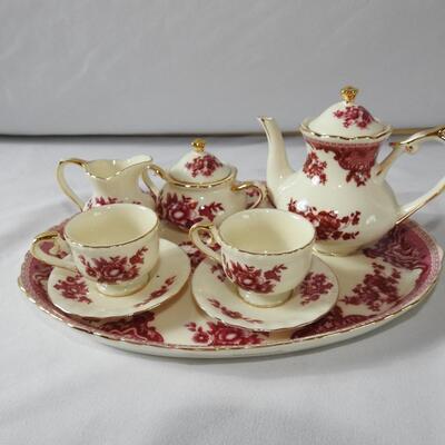 Miniature tea set