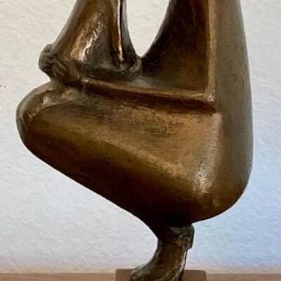 Bronze "Mother And Child" Sculpture By Ken Glenn