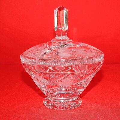 Crystal lidded Candy Dish
