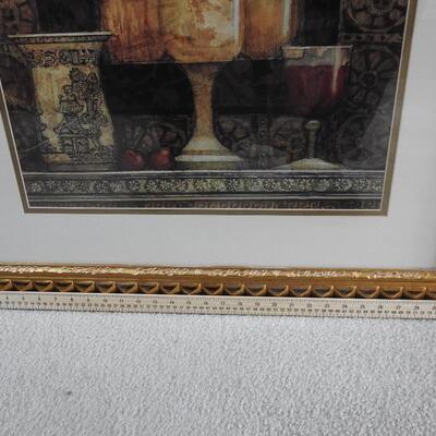 Large Gold Framed Print