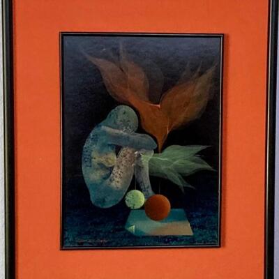 Framed Painting By Walter M. Heude 1976