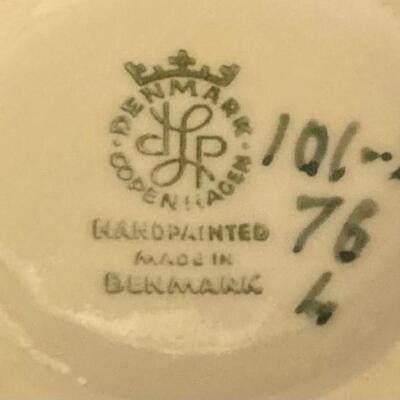 Royal Copenhagen Trinket Dish & DLP Denmark Vase