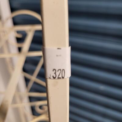 Metal plant shelf rack