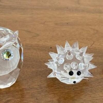 Lot Of Three Swarovski Crystal Figures