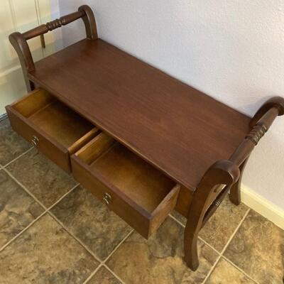 Wooden Bedroom Bench