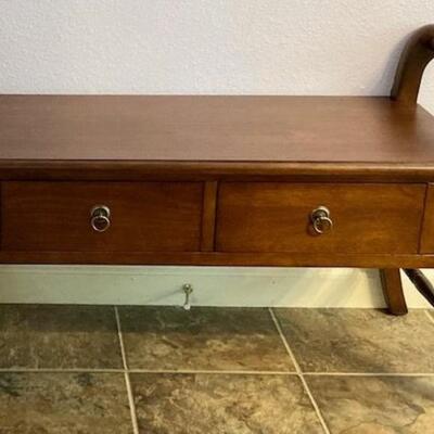 Wooden Bedroom Bench